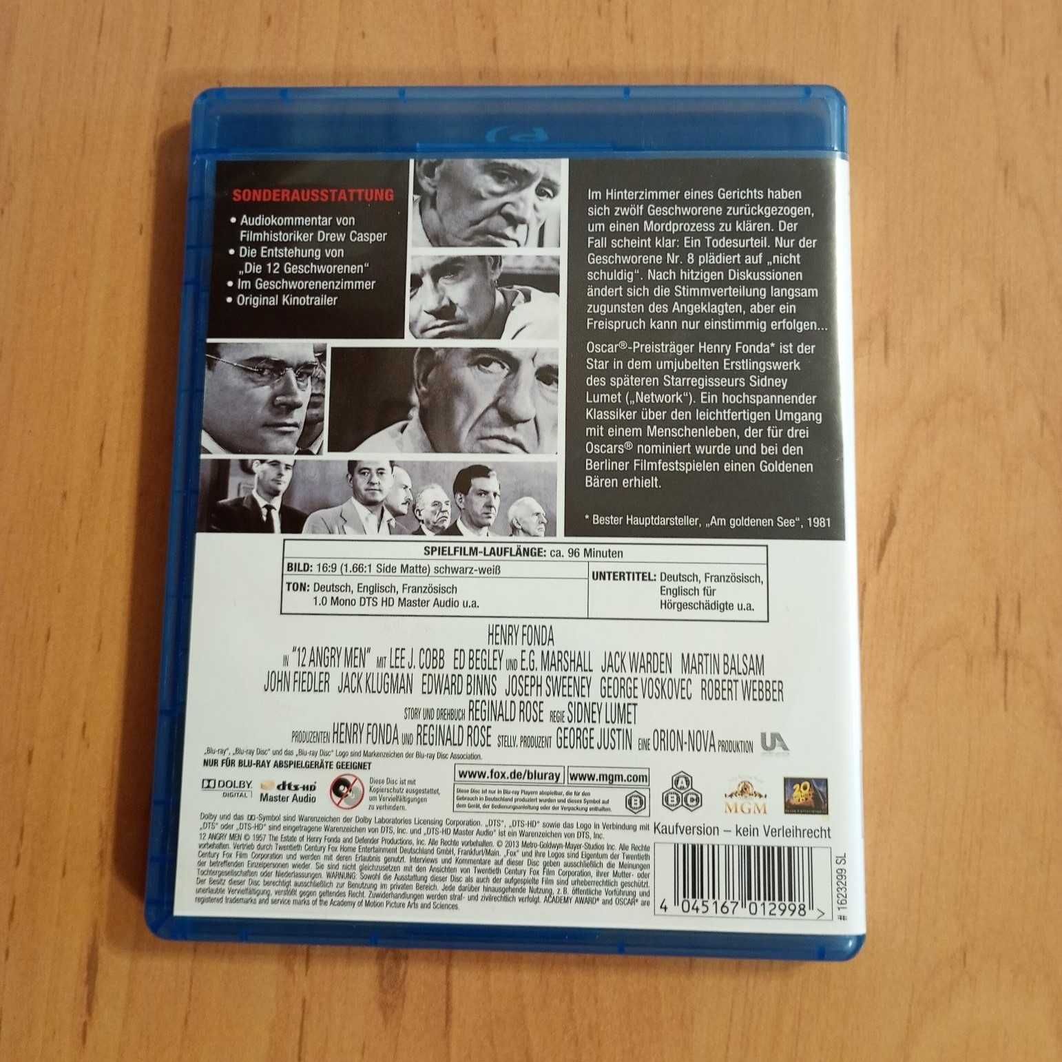 Dwunastu gniewnych ludzi (1957) Blu-ray – angielskie napisy