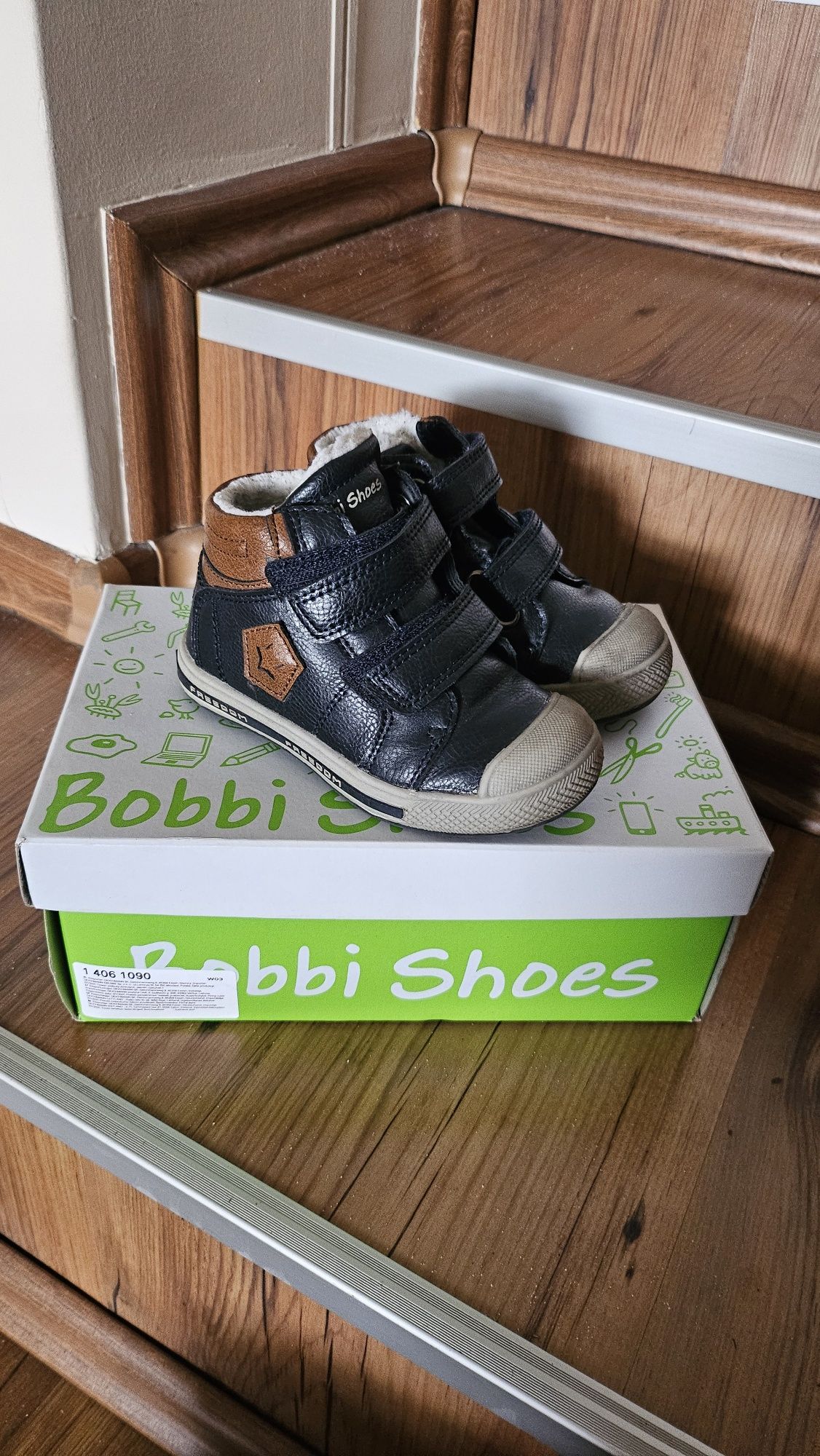 Bobbie shoes r.23 na rzep ciepłe