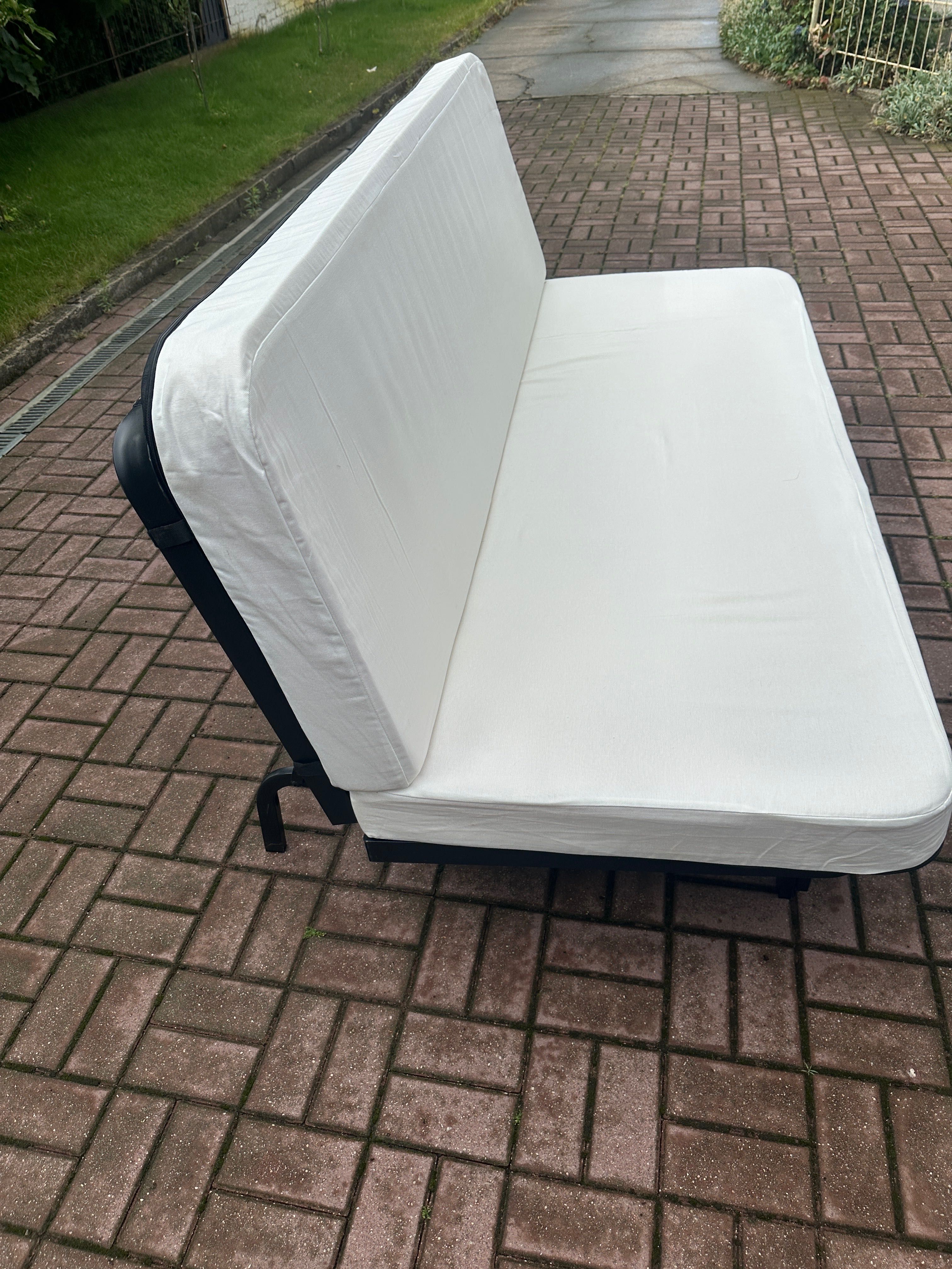 IKEA NYHAMN sofa 3 osobowa z materacem