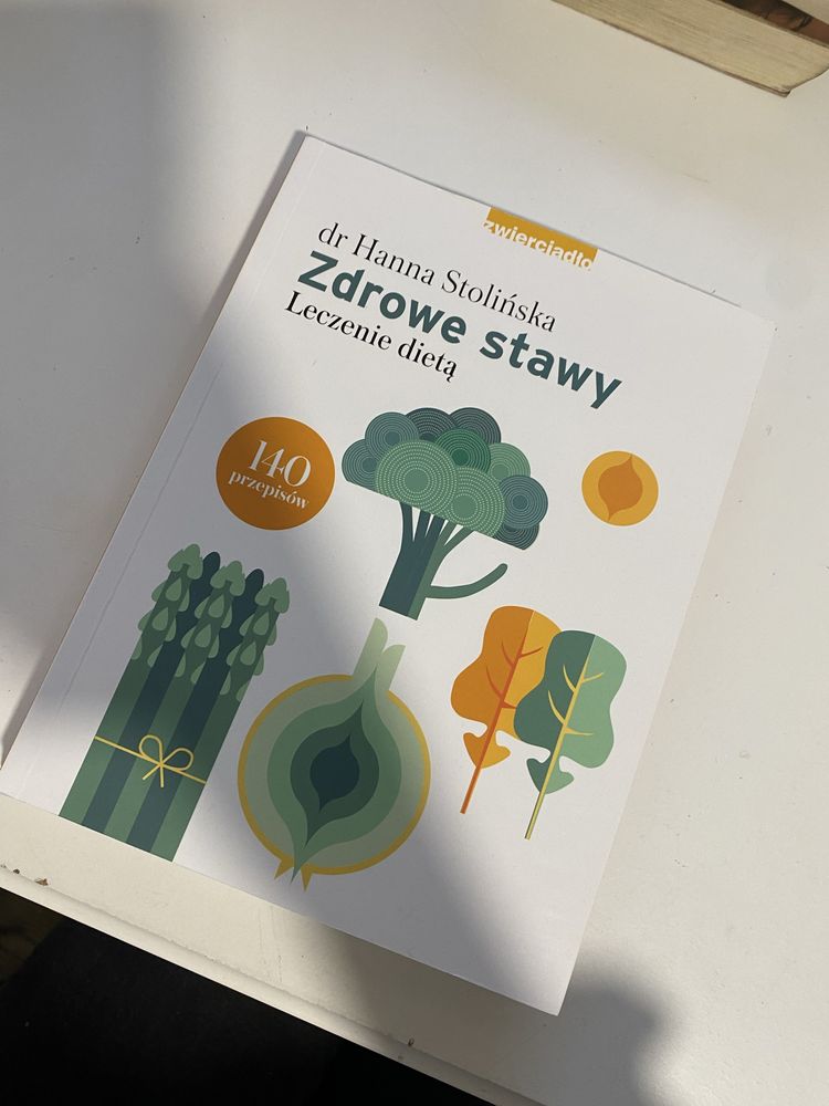 Książka zdrowe stawy dr Hanna Stolińska książka z przepisami