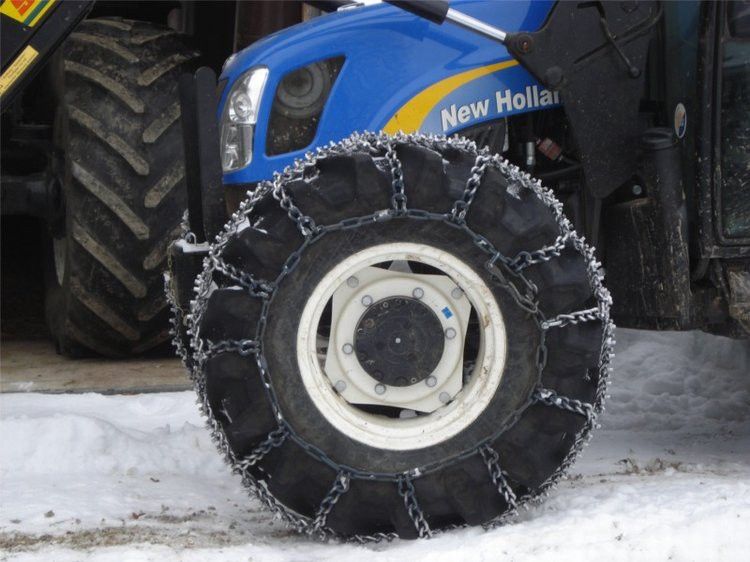 Łańcuchy śniegowe z kolcami 11,2-24 12,4-24 280/85R24 320/70-24 Zetor