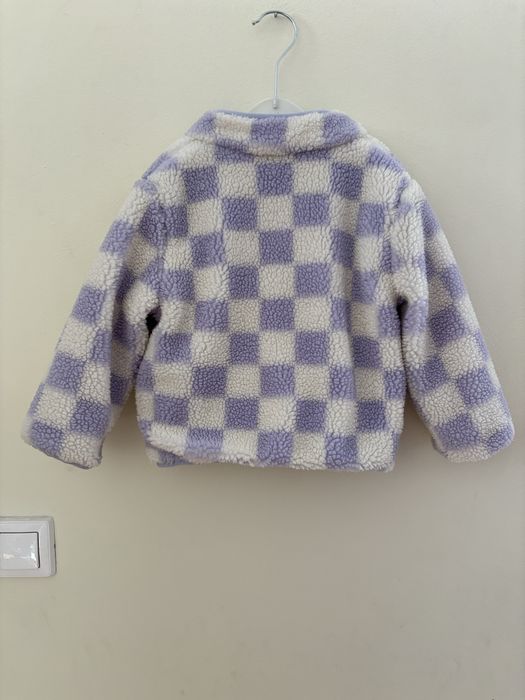 Ciepla bluza kurteczka baranek dziewczynka Tu 86/92 cm