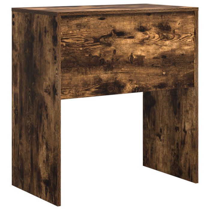 Biurko Wędzone Dąb MDF 70x40x76 cm - Nowoczesne i Funkcjonalne