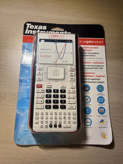 Calculadora gráfica TI-nspire CX II-T