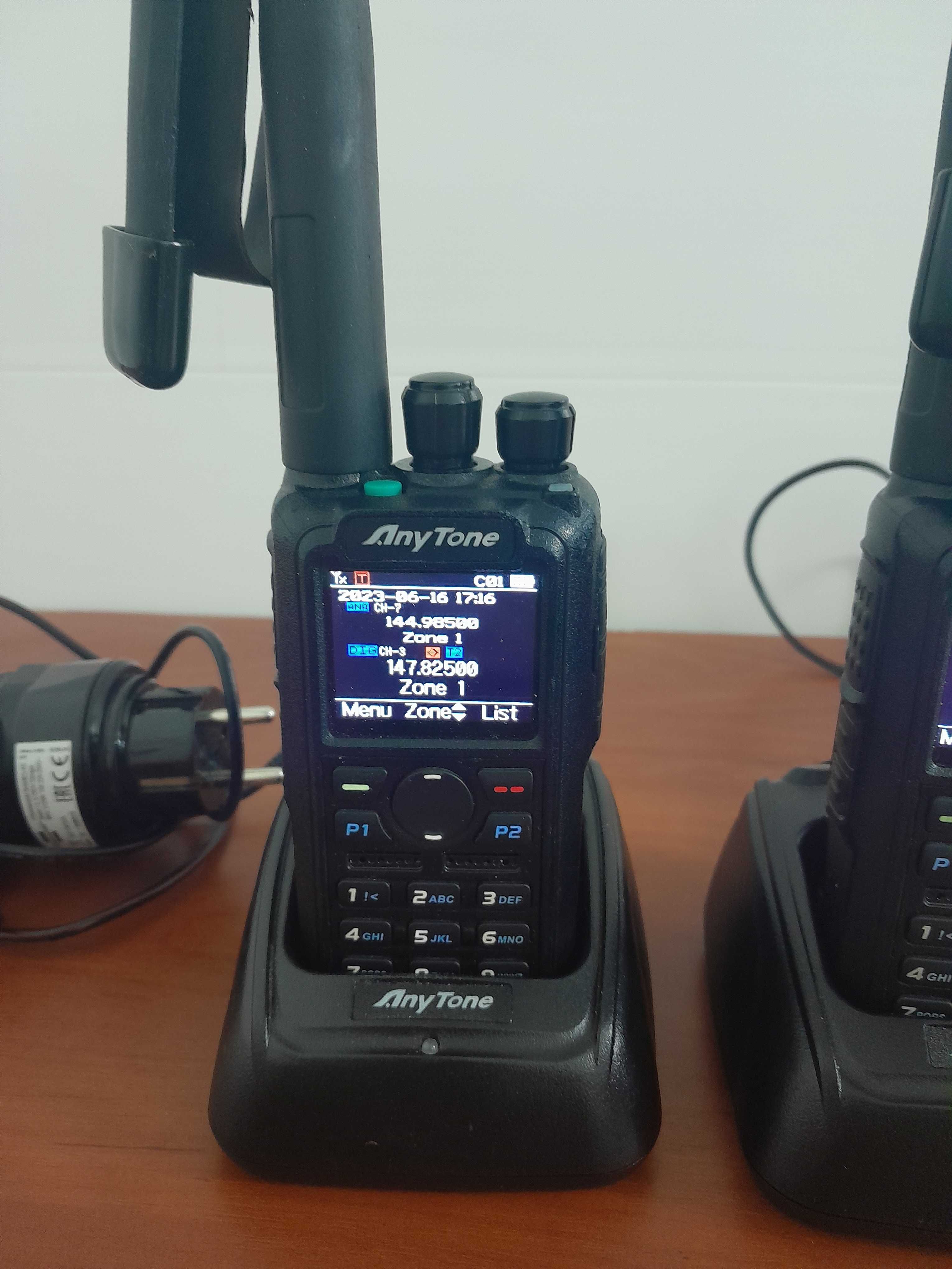 Рації  Anytone AT-D878UV II Plus (V3) BT GPS APRS USB-C. БУ