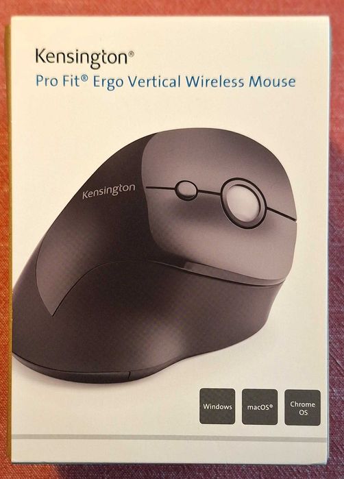 Kensington Pro Fit Ergo. bezprzewodowa mysz wertykalna