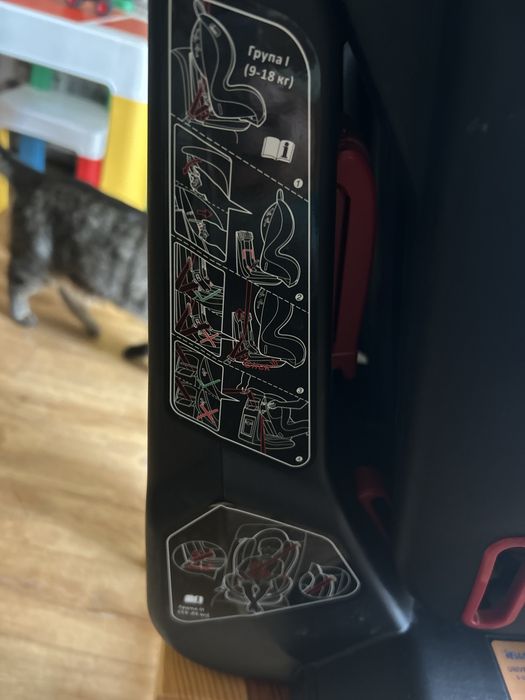 Дитяче автокрісло Welldon Smart Sport (від 9 місяців до 6 років)