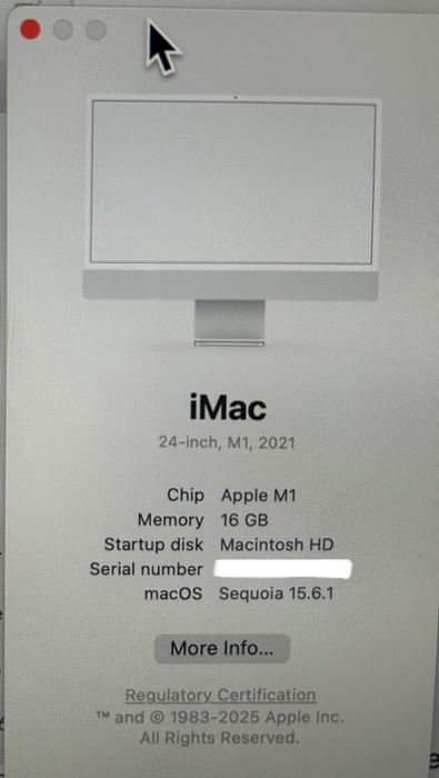Top! Como novo! iMAC 2021 24” 16GB SSD 1 TB + rato + teclado + caixa