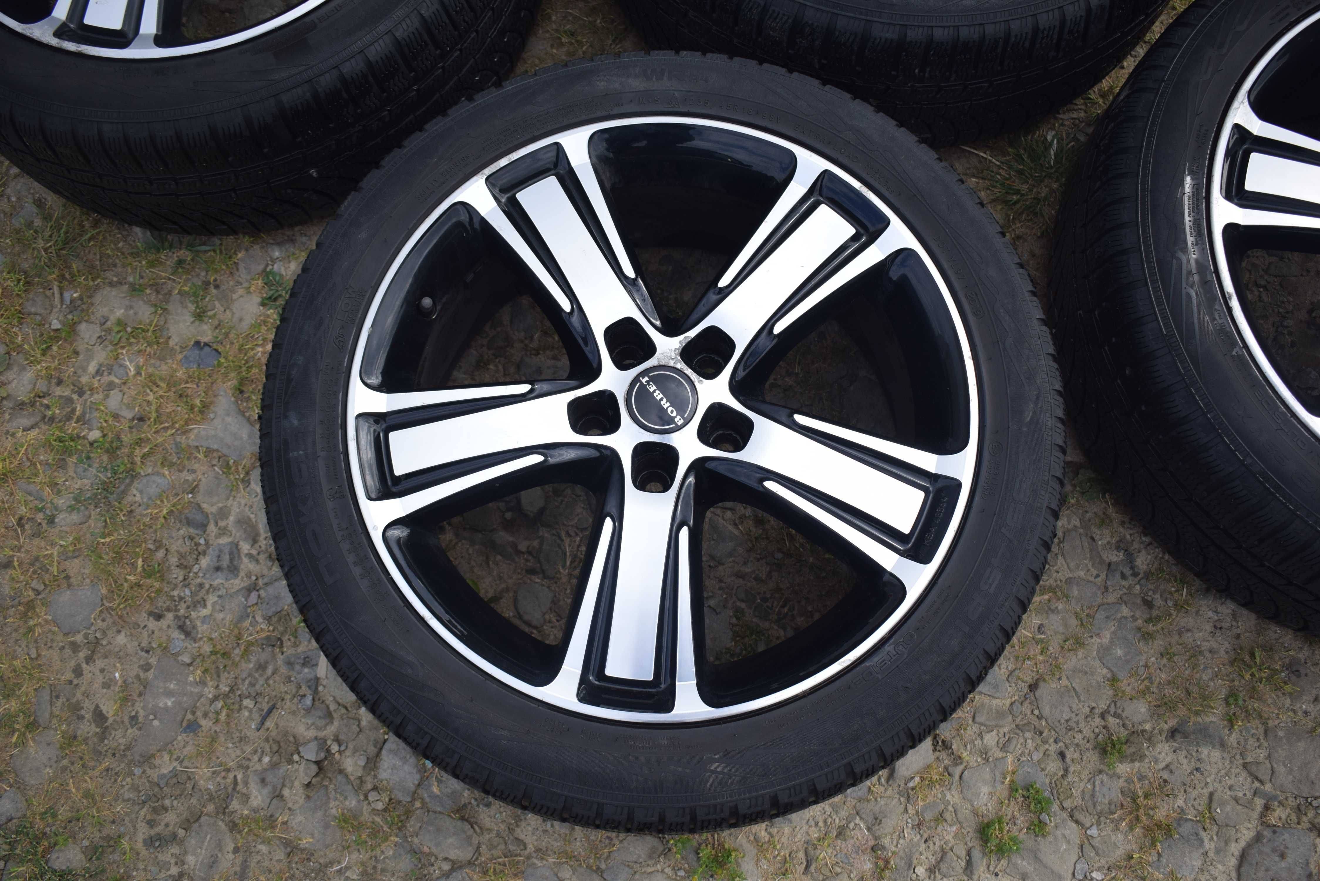 4X felgi opony BORBET ET40 5X115. 8J 235/45R18 CHEVROLET ORLANDO 48364