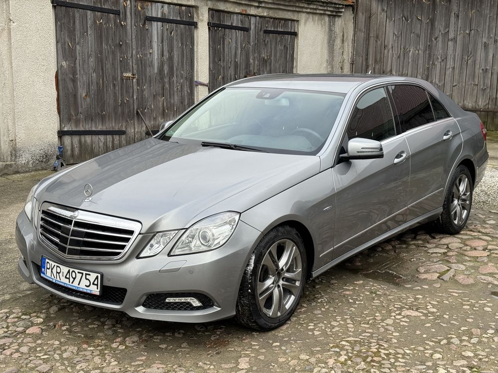 Mercedes Benz E220 CDI W212 uszkodzony silnik