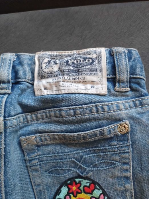 Jeansy dziewczęce Polo 122