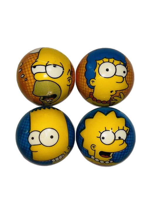 Колекційні раритетні гумові кульки UNICE The Simpsons Сімпсони 2000s