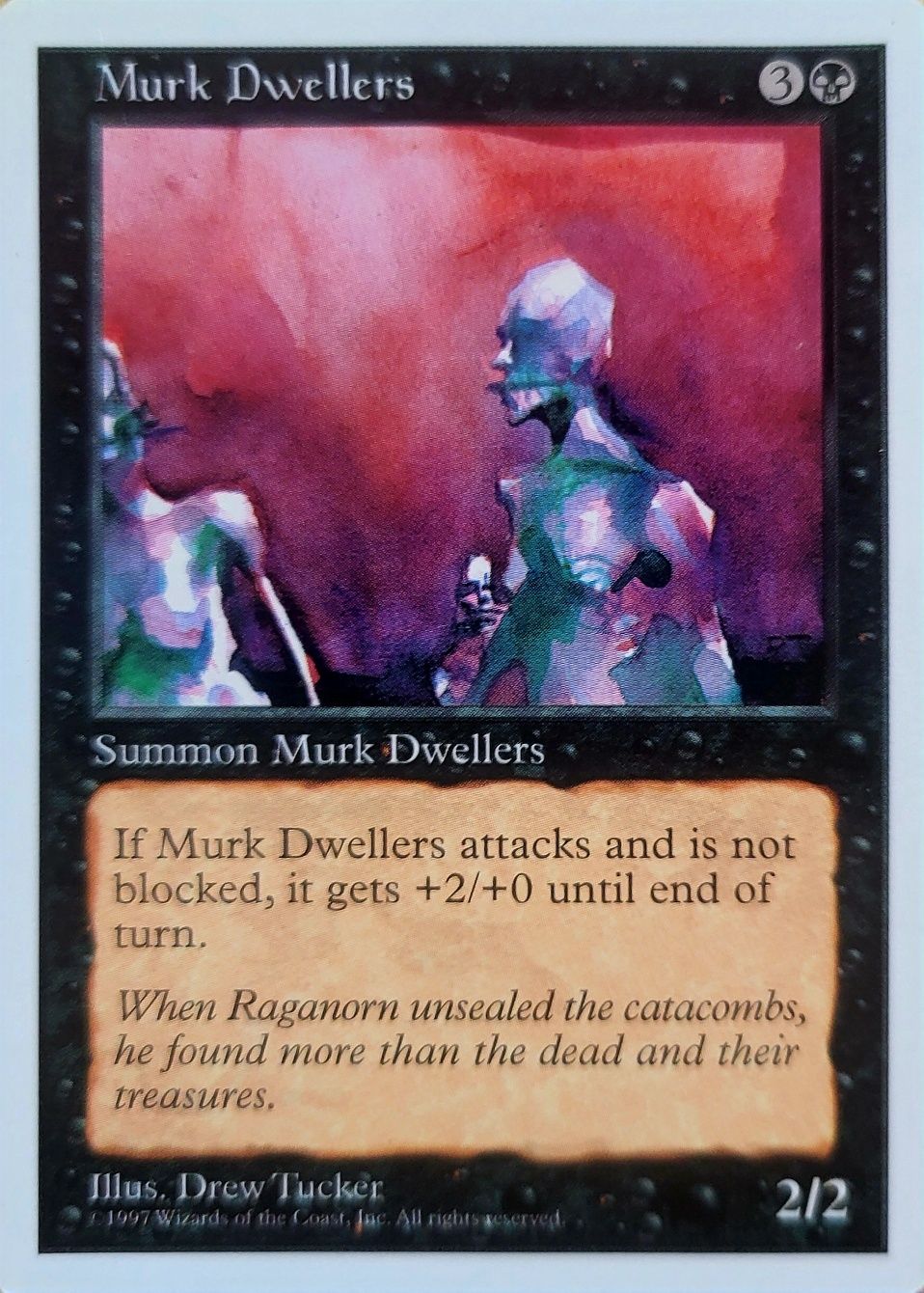 Magic the Gathering  - Murk Dwellers  - 5th Edition