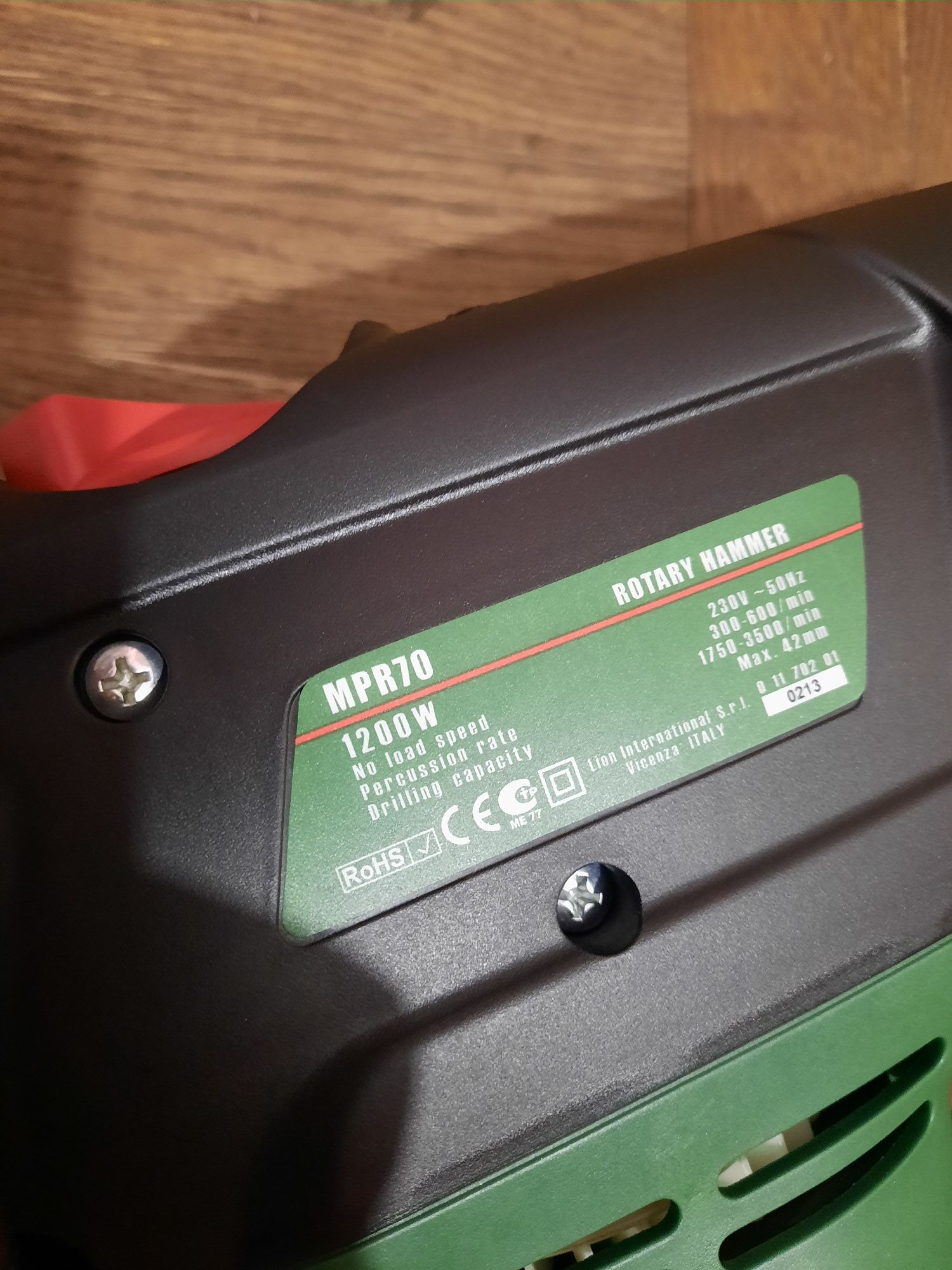 Абсолютно новий,Italy!!Перфоратор Status MPR 70 SDS-Max,10дж