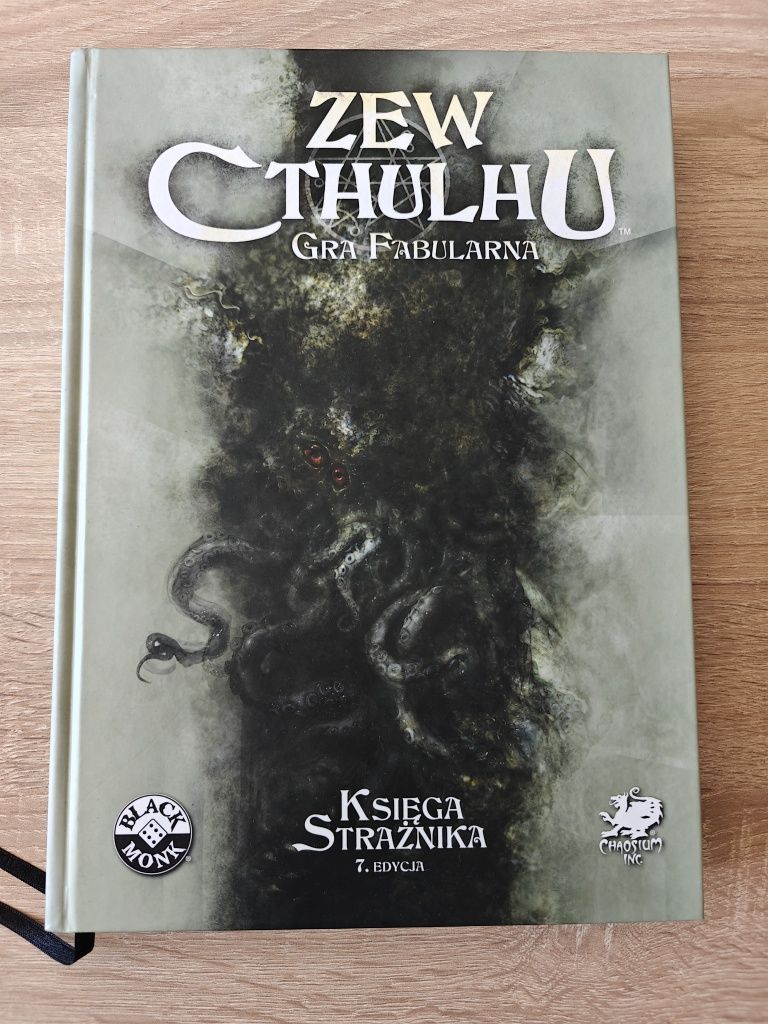 Zew Cthulhu - Gra fabularna - Książka strażnika stan bdb