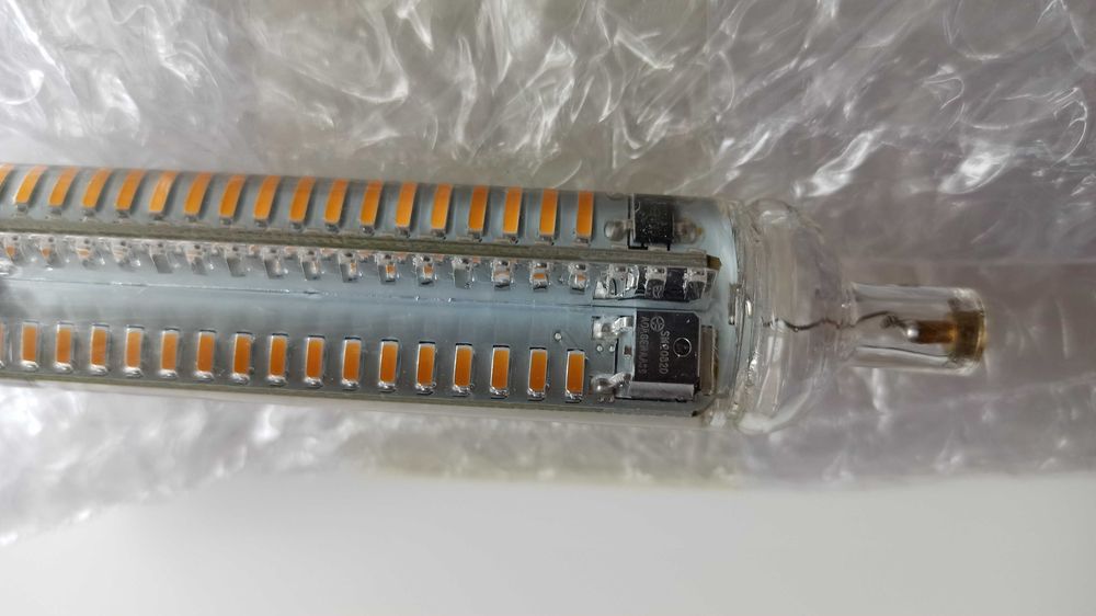 Лампочка LED R7S-118MM 2700K AC220V Dimm