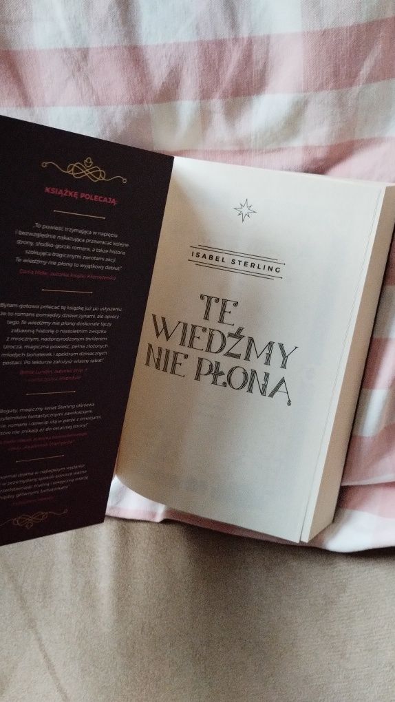 Te wiedźmy nie płoną Isabel Sterling książka dla młodzieży