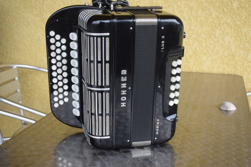 Concertina Hohner Morino Club 5 Voz. Sol Do Fa