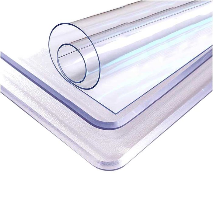 Przezroczysta mata ochronna na stół 80x140 cm – PVC 2 mm, wodoodporna