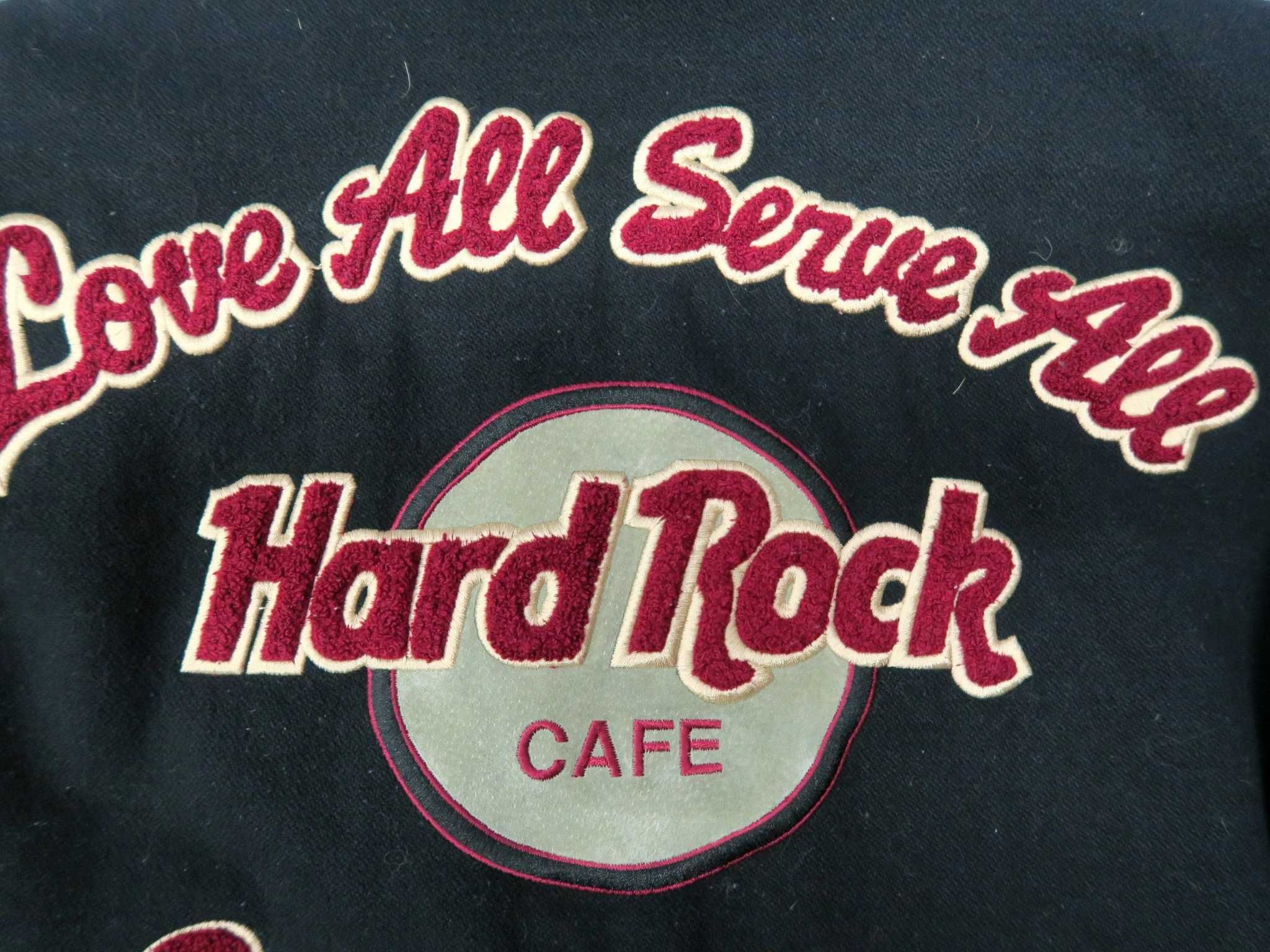 Hard Rock Cafe Cleveland kurtka bomberka S vintage