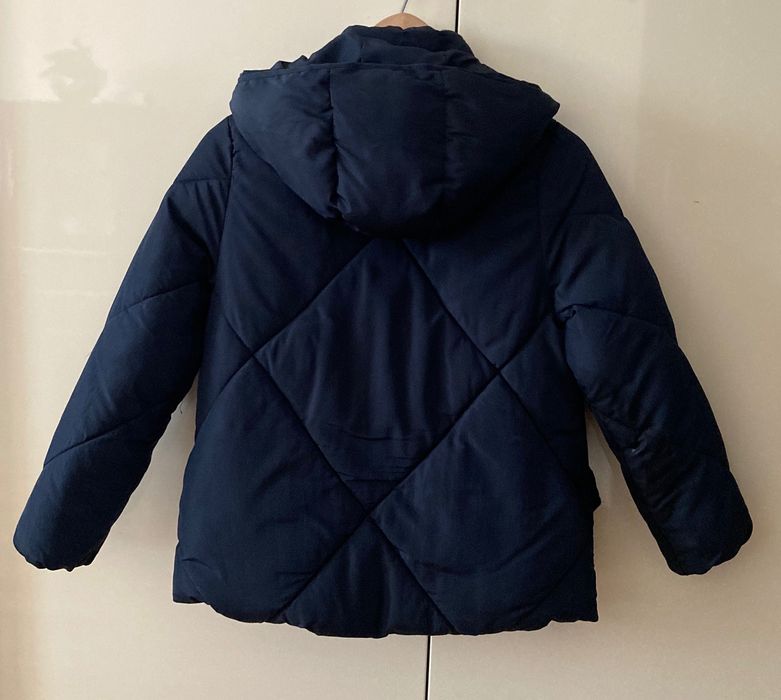 Zara kurtka granatowa pikowana r.152