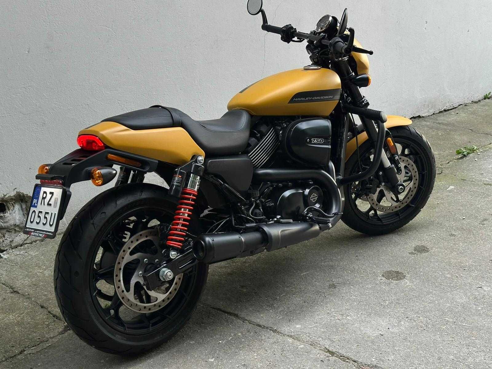 Harley Davidson Street Rod 750, przebieg 1100km, pierwsza rej. 2021