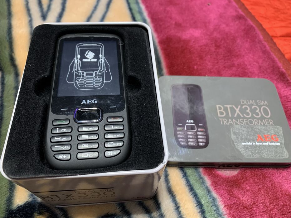 Telemovel AEG BTX330 Dual SIM Novo