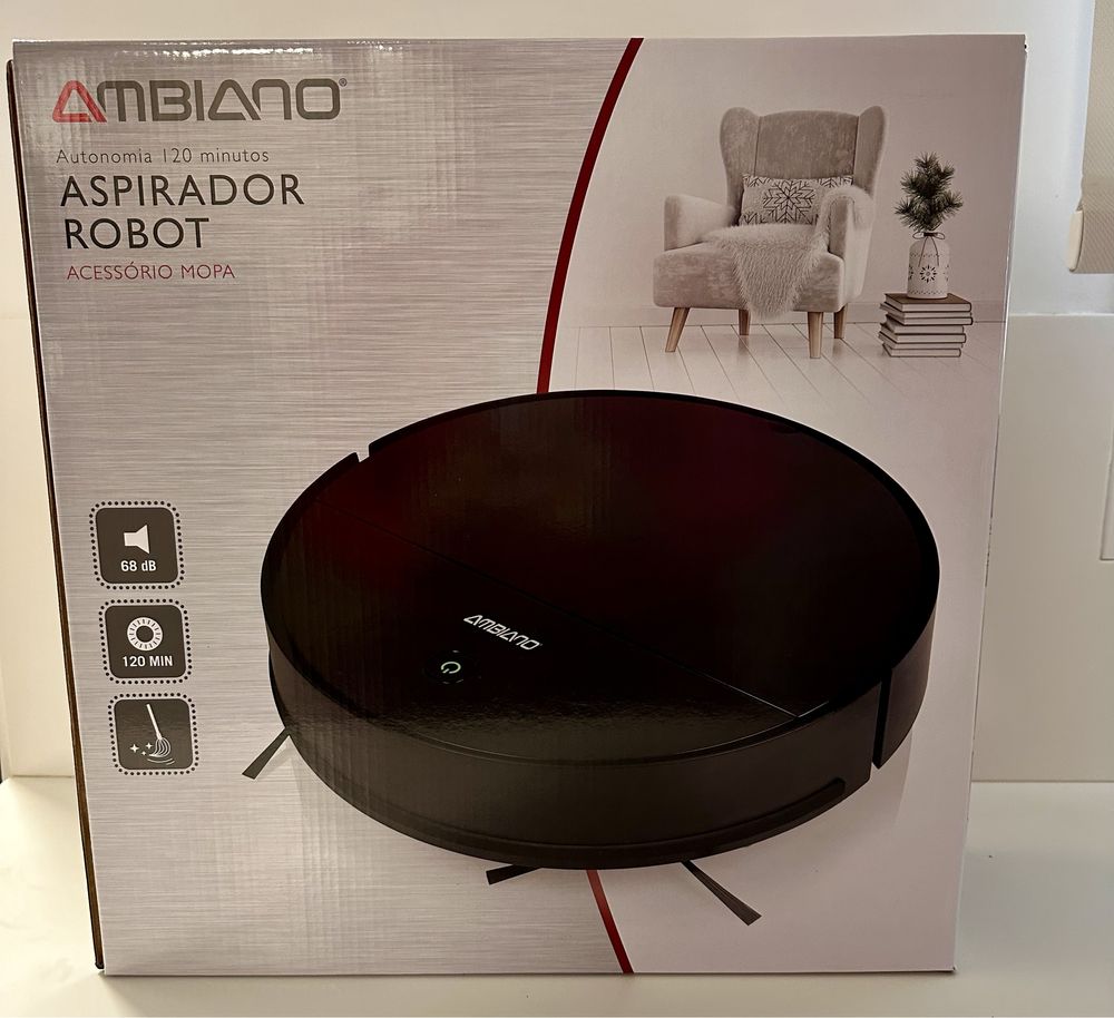 Aspirador robot novo