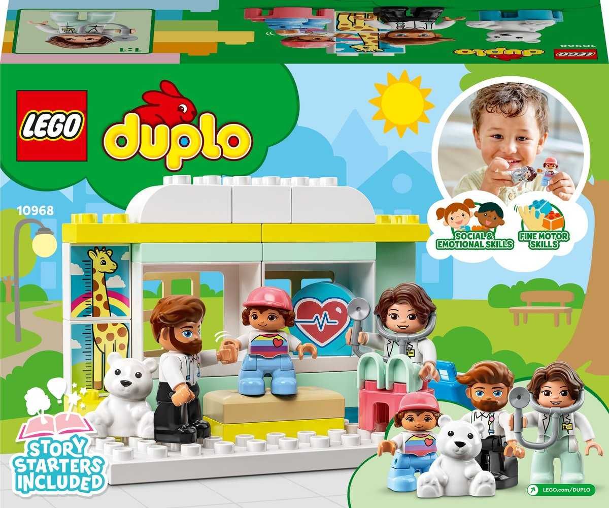 LEGO DUPLO 10968 WIZYTA u lekarza klocki