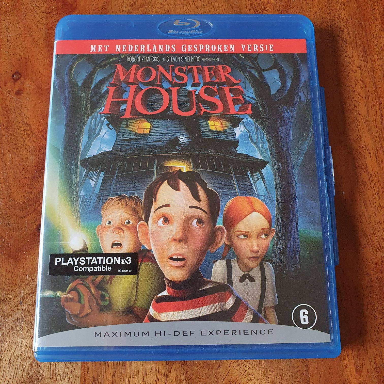 Bluray, Bajka dla dzieci-Monster House,Straszny Dom.Spielberg,Zemeckis