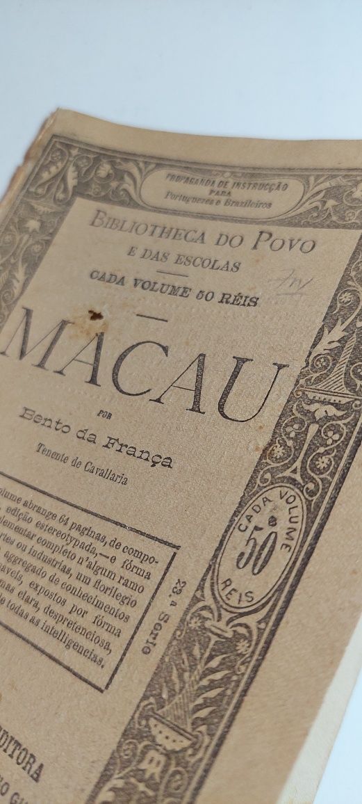 Macau - Bento de França (1890)