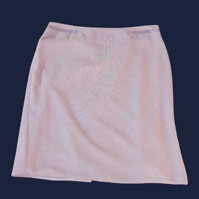 Conjunto Casaco/ Top/ Saia (50) rosa salmão