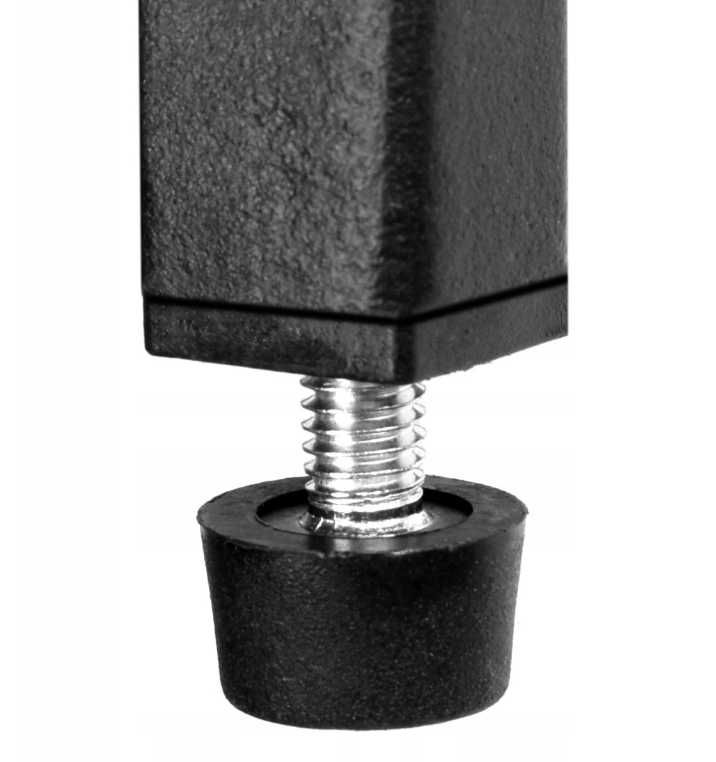Kwietnik rustykalny metalowy postarzany dąb 80cm