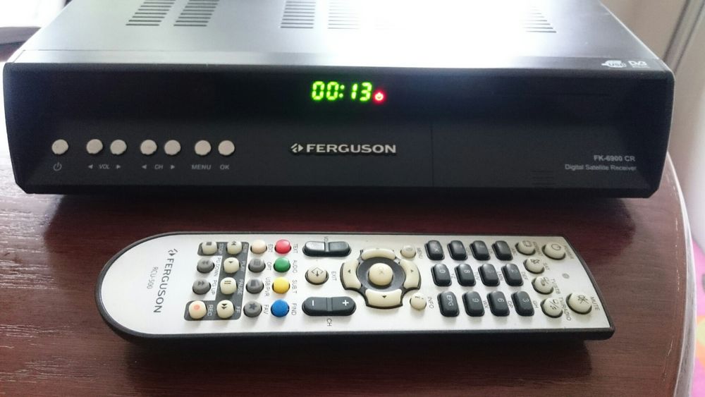 Dekoder Ferguson FK-6900 CR tuner satelitarny