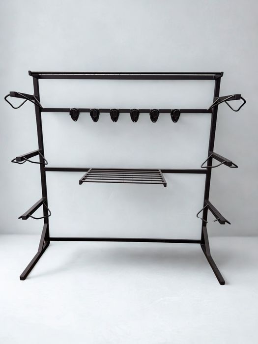 Wieszak na siodła ogłowie ścianka do siodlarni