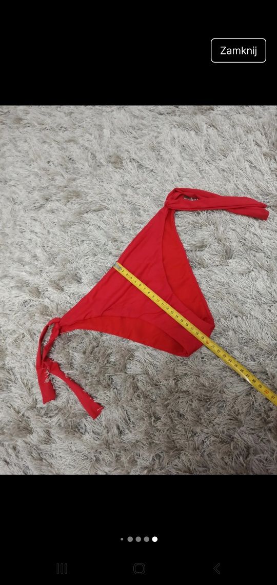 Strój kąpielowy calzedonia s czerwony