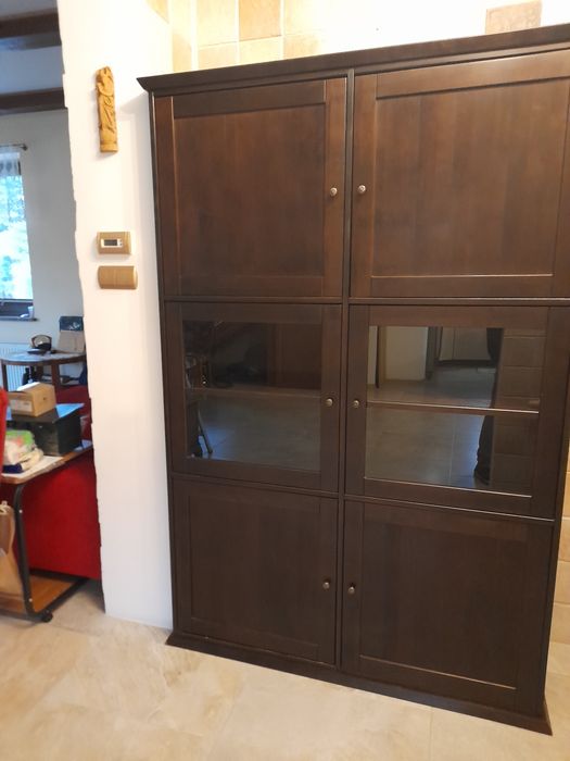 Komoda, kredens ,witryna drewno