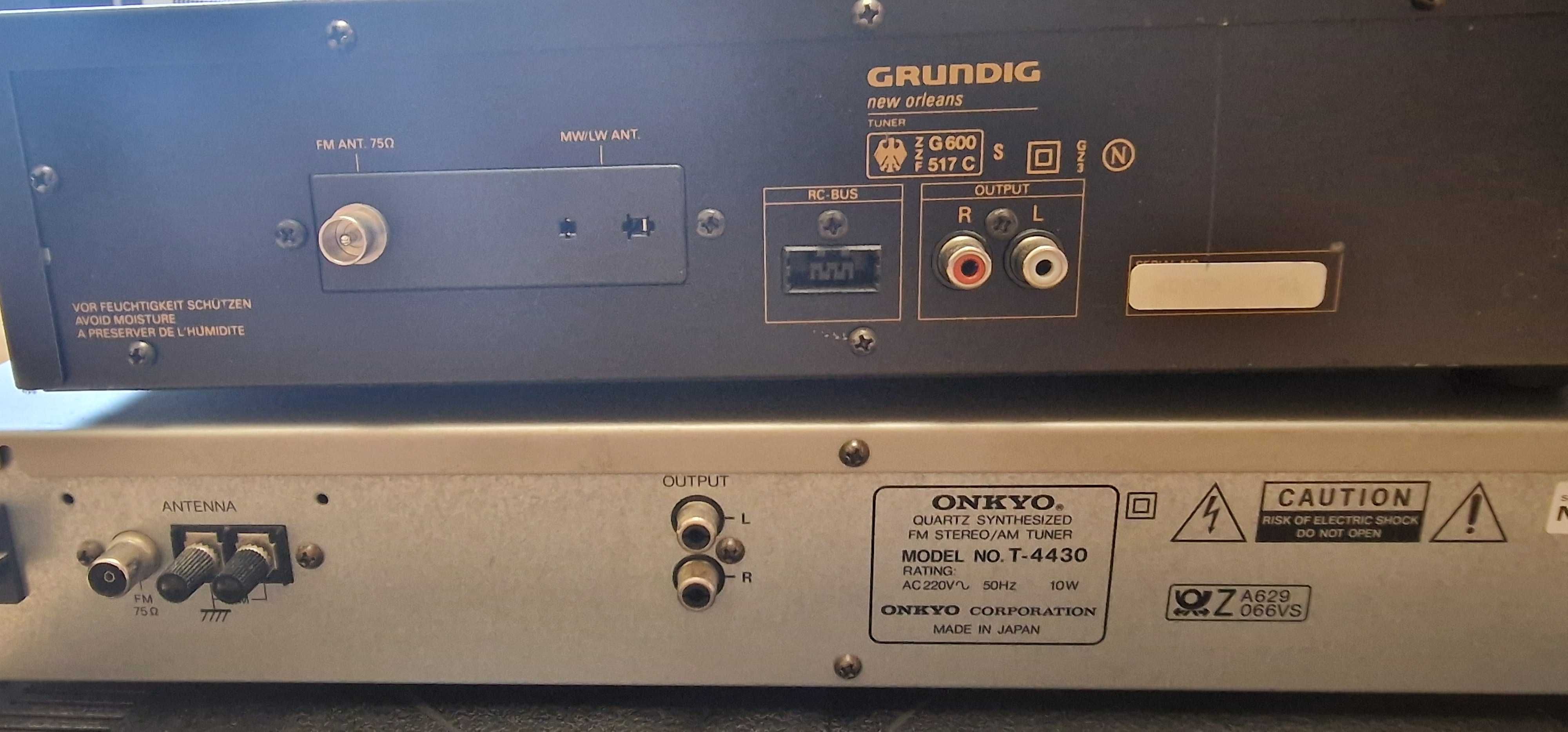 Tuner radiowy Onkyo, Grundig i Starsonic
