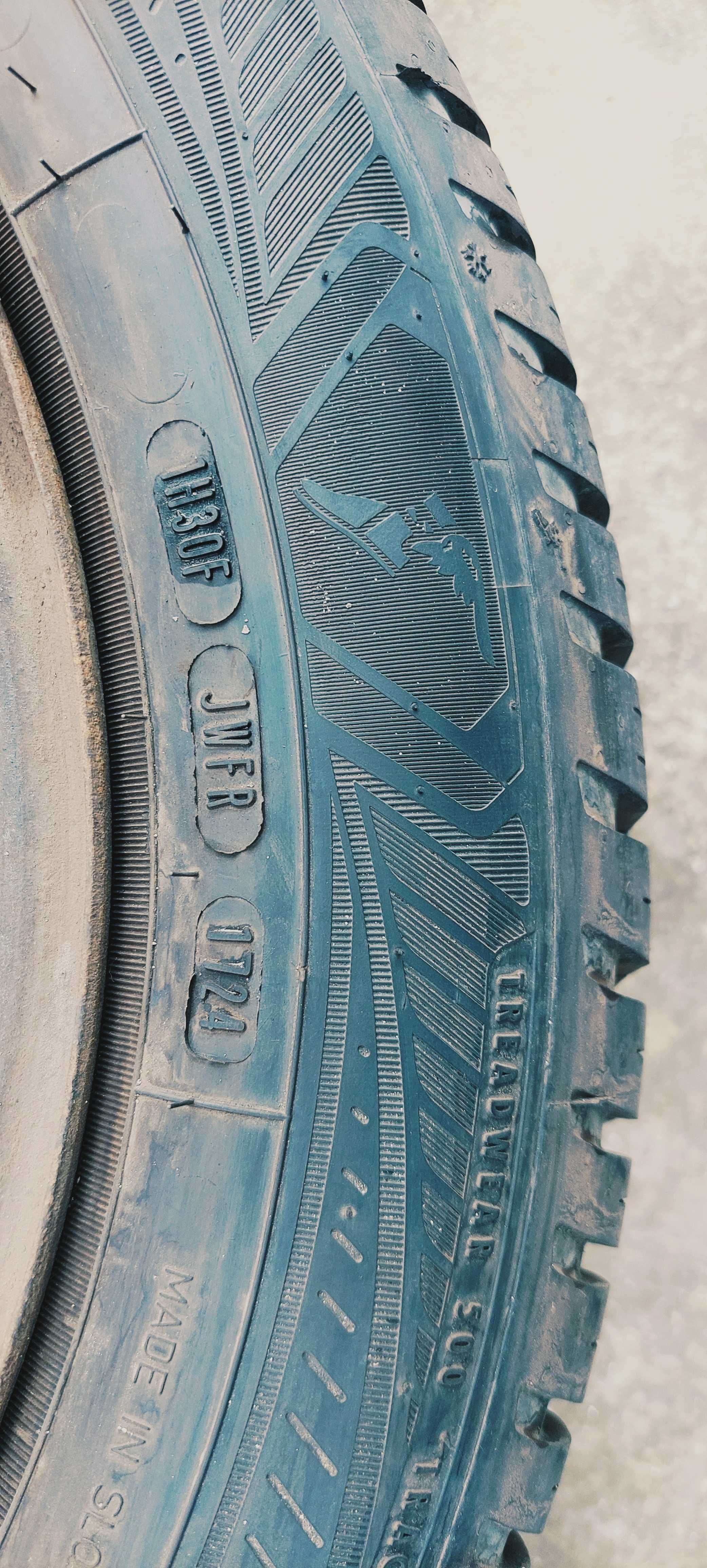 Opony całoroczne GOODYEAR VECTOR 4SEASONS 205/55/16  + 4 FELGI STALOWE