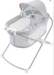 Łóżeczko Składane Fisher Price Łóżeczko z Projektorem 57 x 89 cm biały