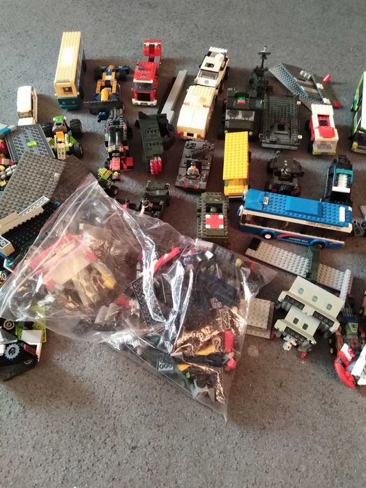 Klocki typu Lego mix około 9 kg