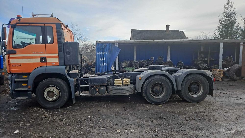 MAN 33 480 6x4  wywrotka rama do zabudowy