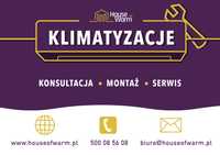 Montaż klimatyzacji - Warszawa i okolice do 50 km