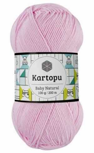 Пряжа для в'язання Kartopu Baby Natural Cotton бавовна/акрил