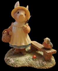 Uszkodzona! Figurka kolekcjonerska Villeroy&Boch Katie Rabbit 4 królik