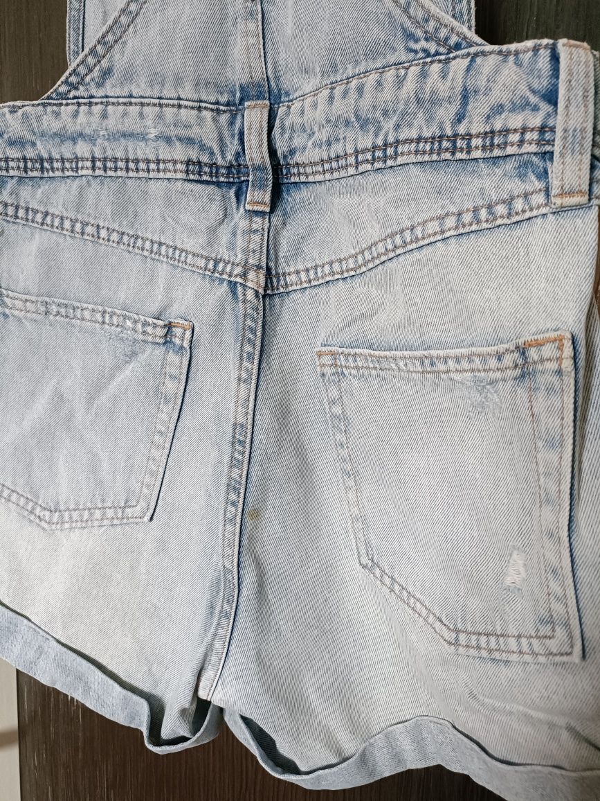 Ogrodniczki dżinsowe H&M