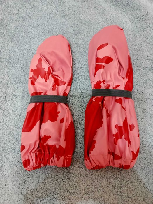 Rękawice narciarskie dziecięce marki Didriksons w kolorze różowym