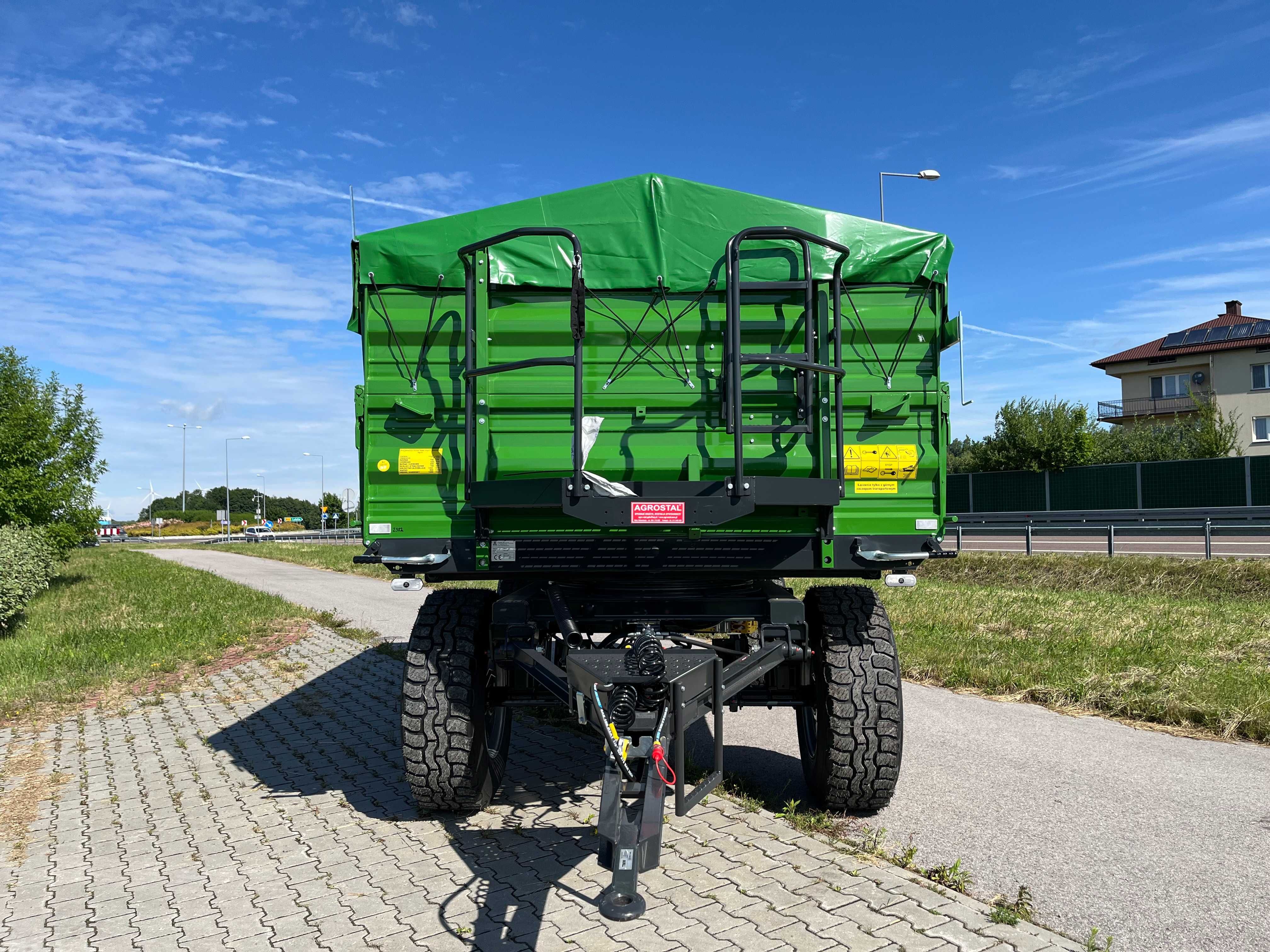 Dwu-osiowa przyczepa 10 TON PRONAR PT610 PALETOWA