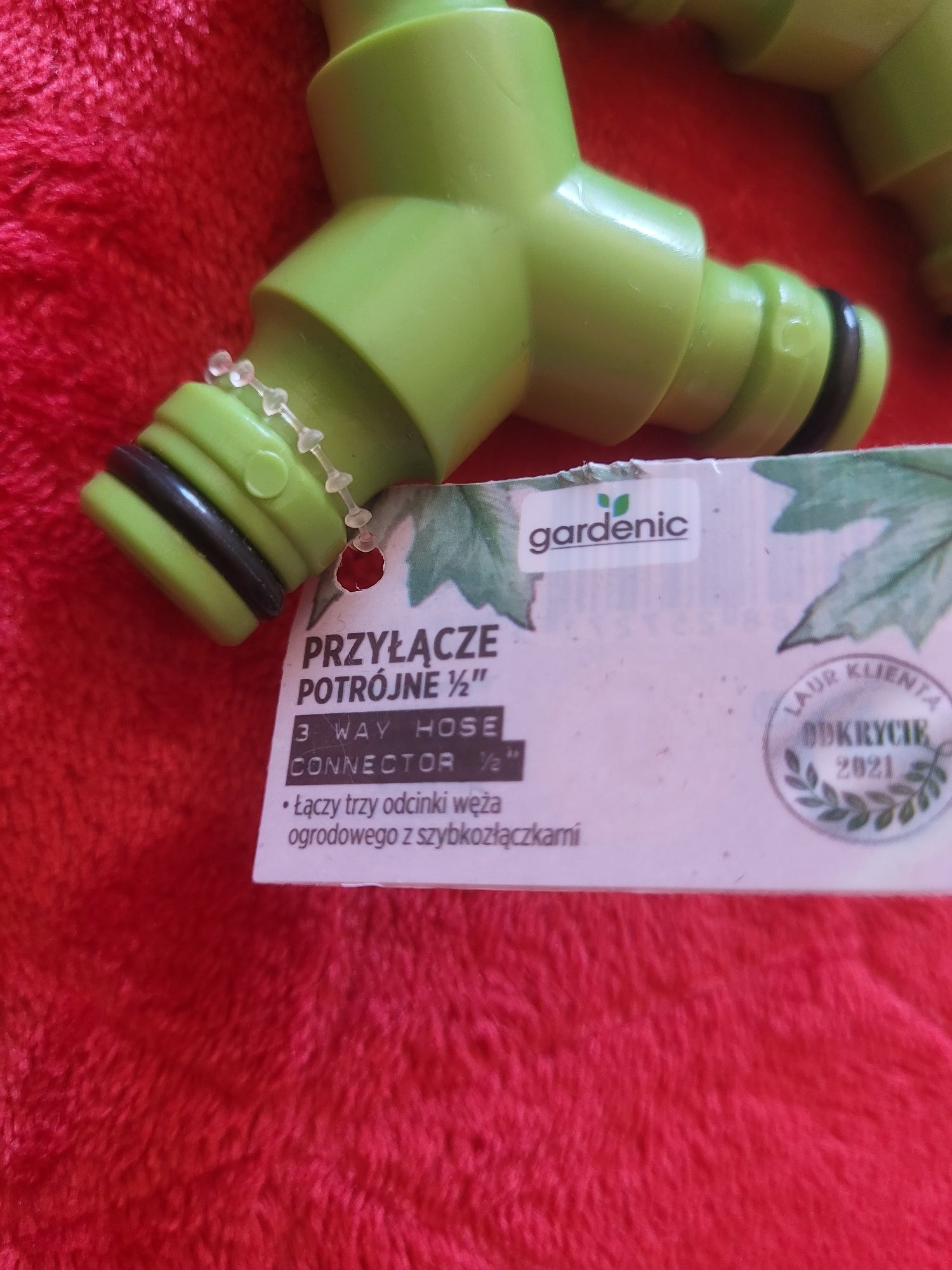 Przyłącze potrójne 1/2" Gardenic