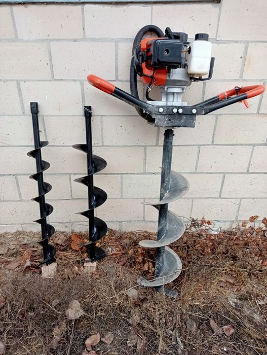 Мотобур Fighter FT-182 + 3 шнеки